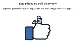 Esta página no está disponible