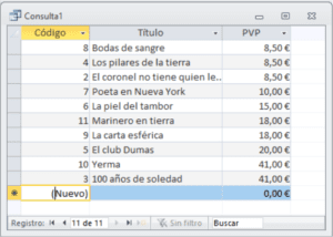 Consulta SQL de selección ordenada