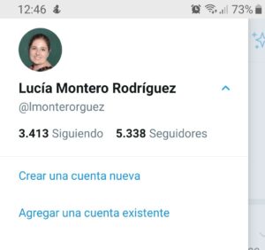 Trabajar con varias cuentas en Twitter desde la app